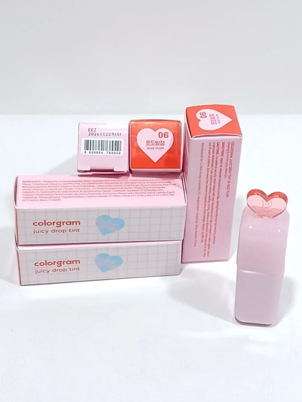 1 NIB Colorgram Juicy Drop Tint Lip Tint in Nice Plum #06